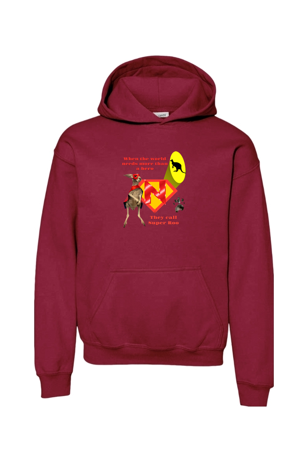 Super Roo Unisex Youth Hoodie