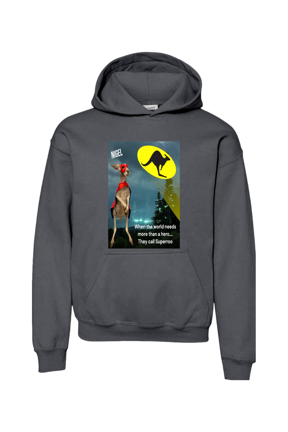 More Than A Hero Unisex Youth Hoodie