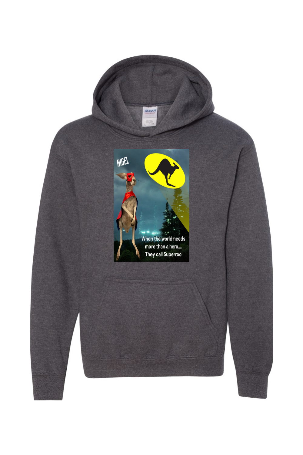 More Than A Hero Unisex Youth Hoodie