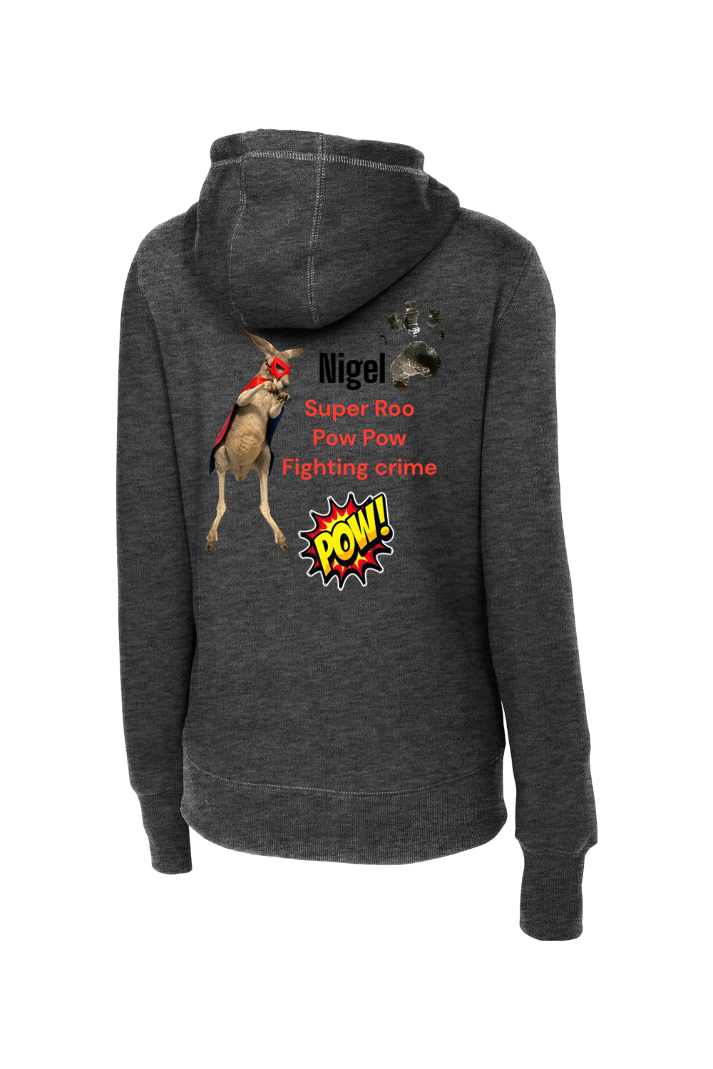 Sport-Tek Ladies Pullover Hooded Sweatshirt Fighting Crime 2