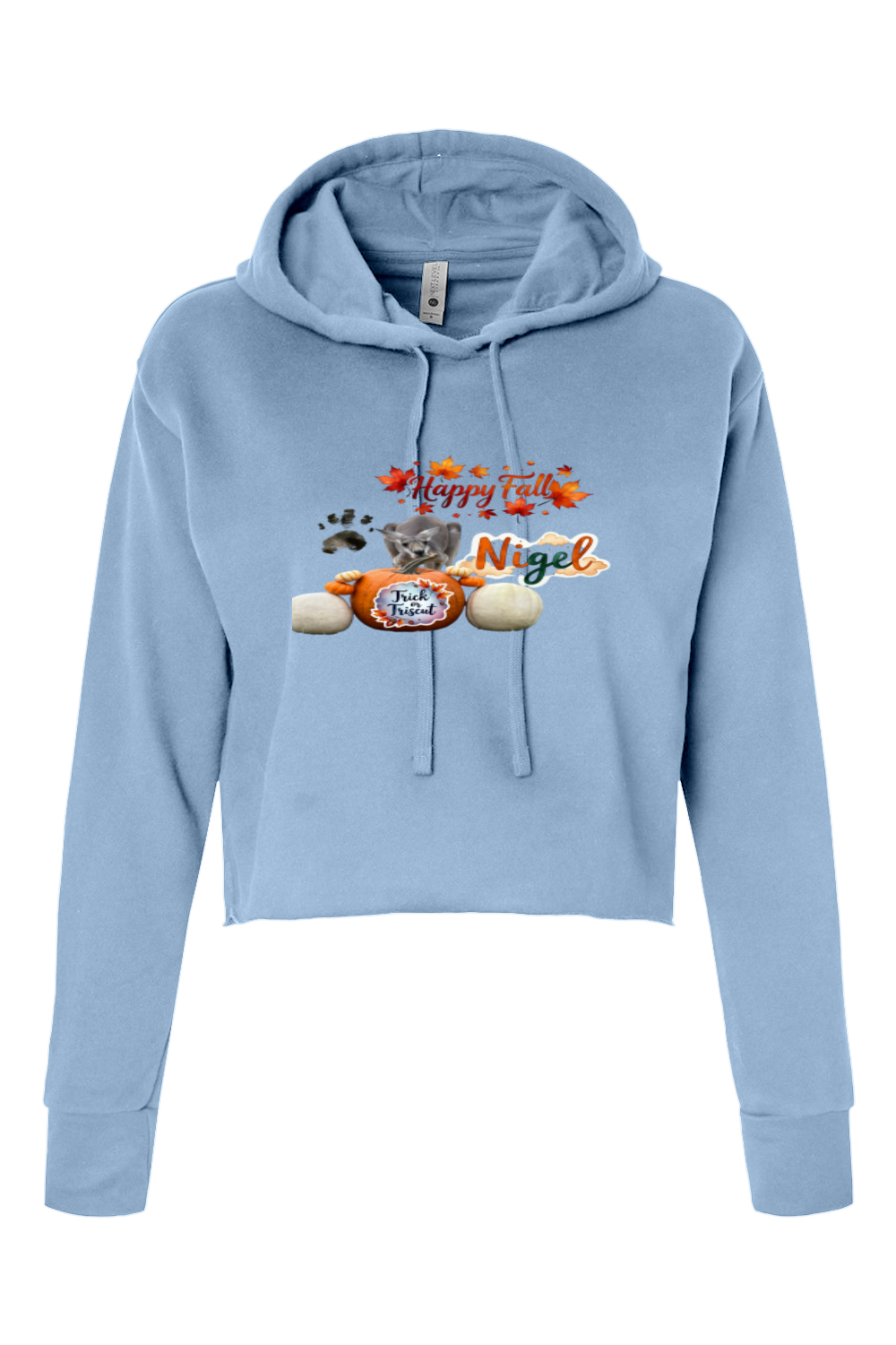 Happy Fall 1 Women's Cropped Hoodie