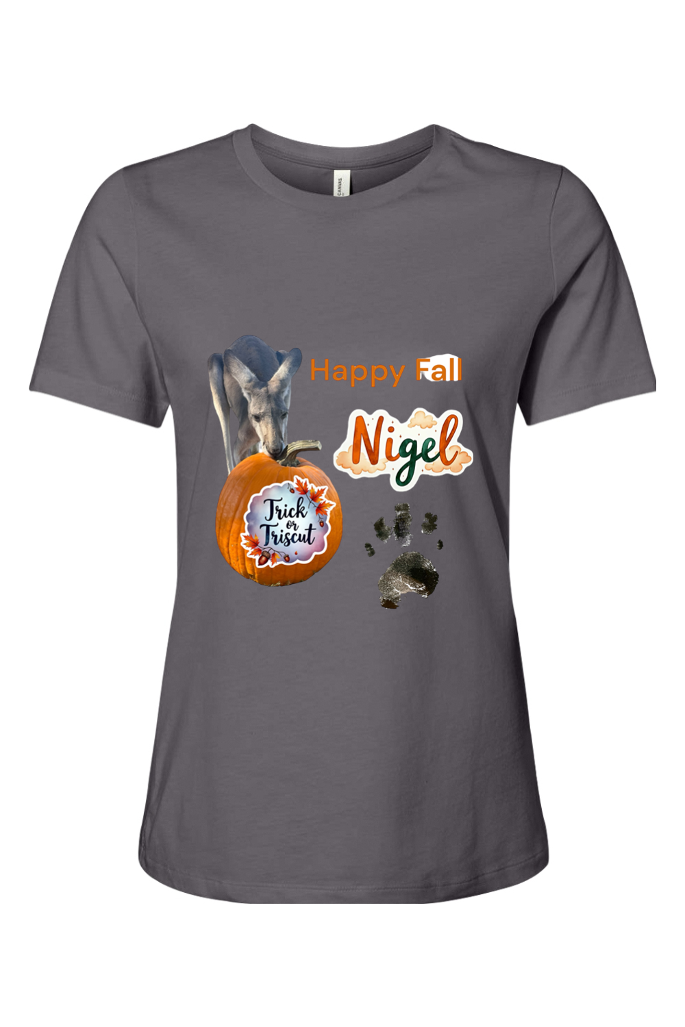 Happy Fall 2 Womens T-shirt