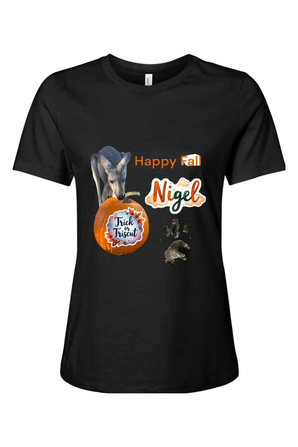 Happy Fall 2 Womens T-shirt