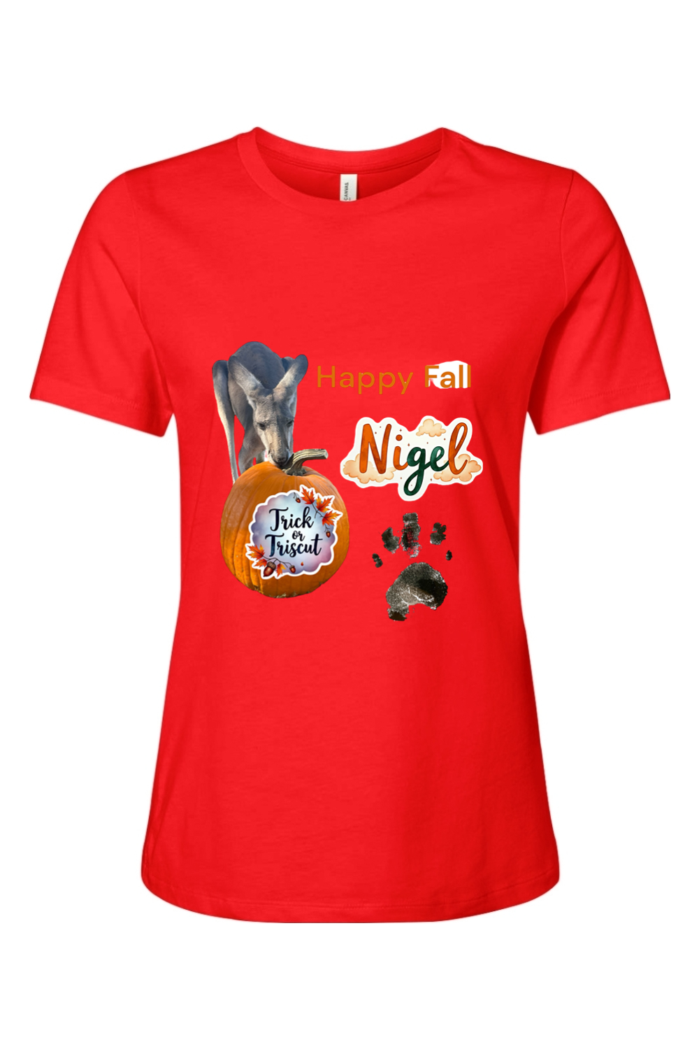 Happy Fall 2 Womens T-shirt