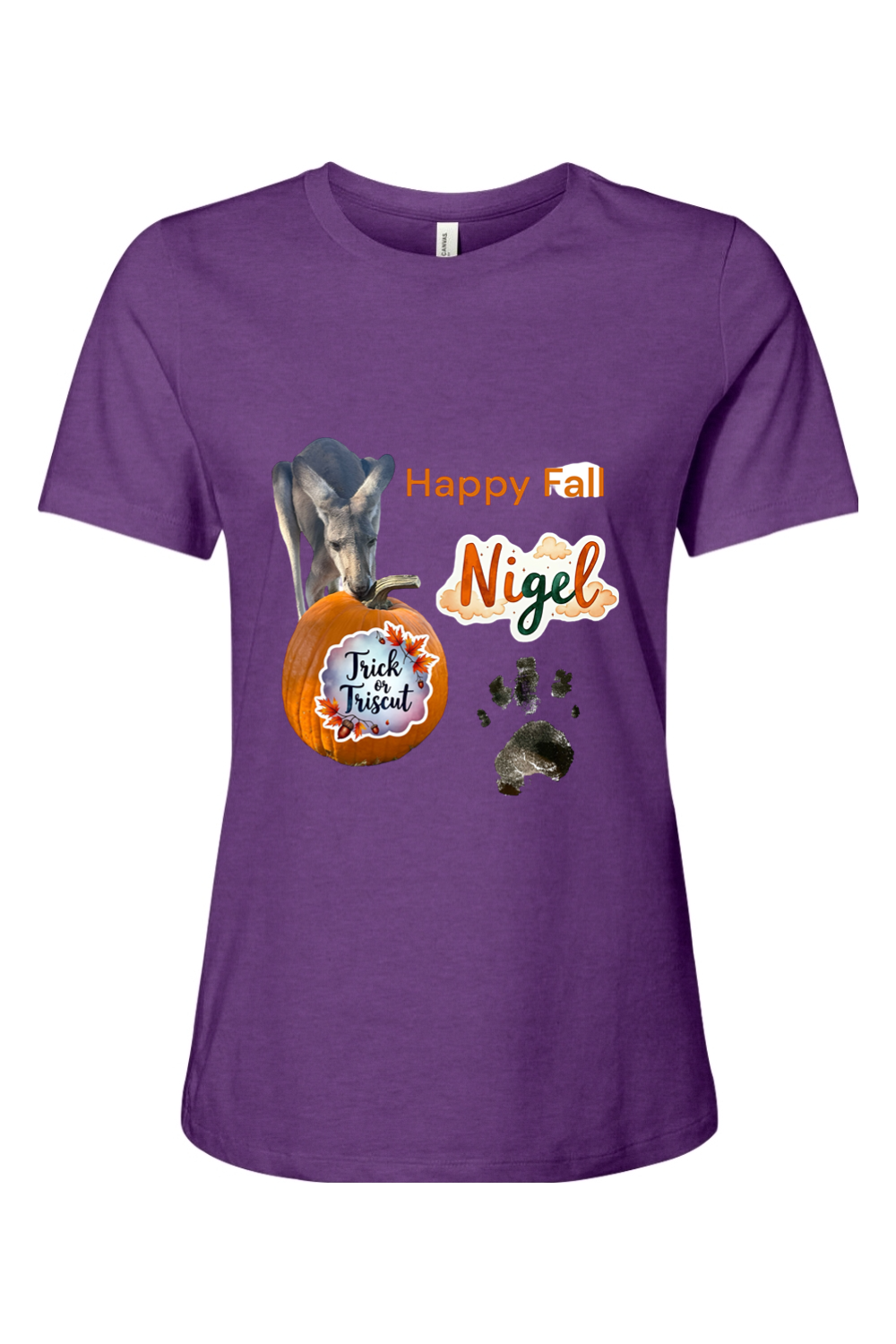 Happy Fall 2 Womens T-shirt