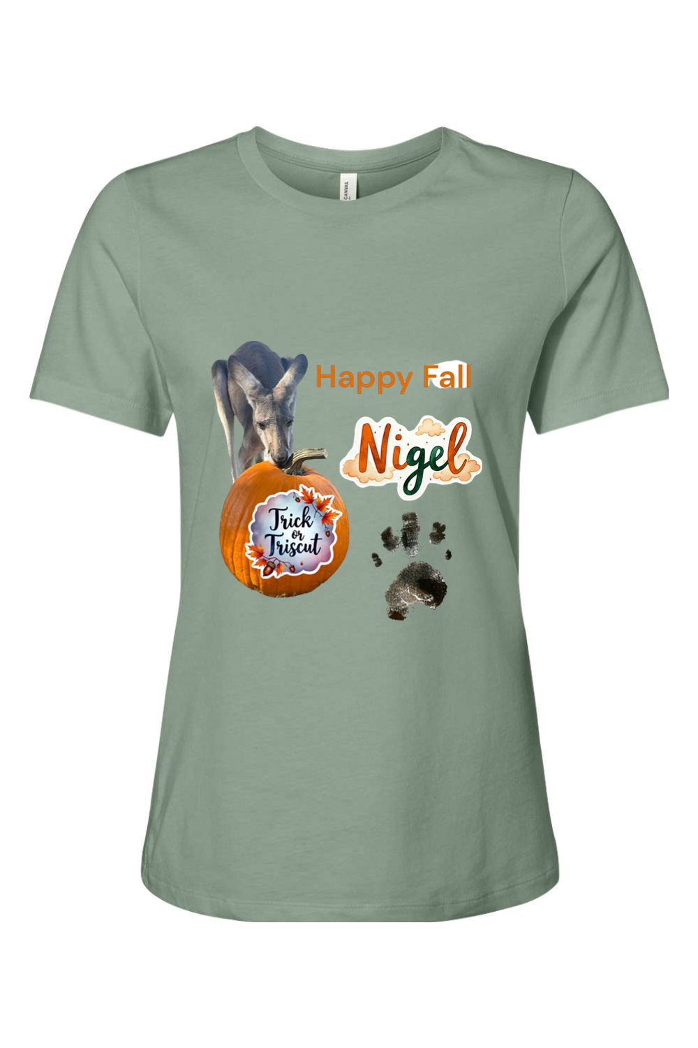 Happy Fall 2 Womens T-shirt