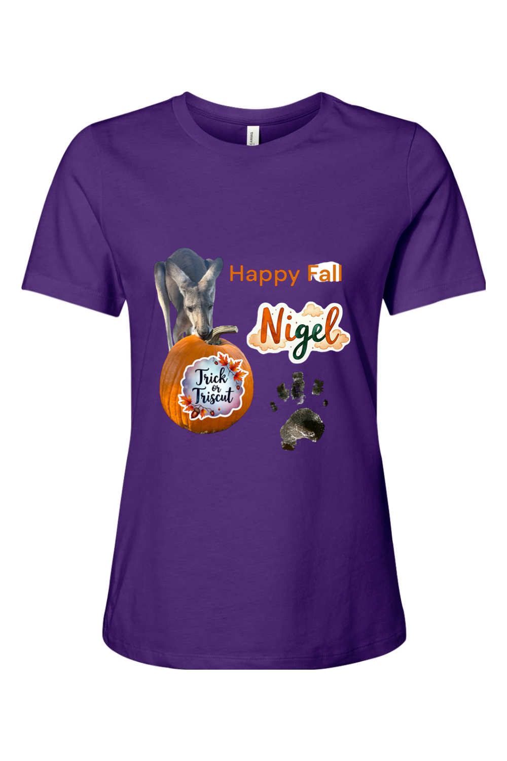 Happy Fall 2 Womens T-shirt