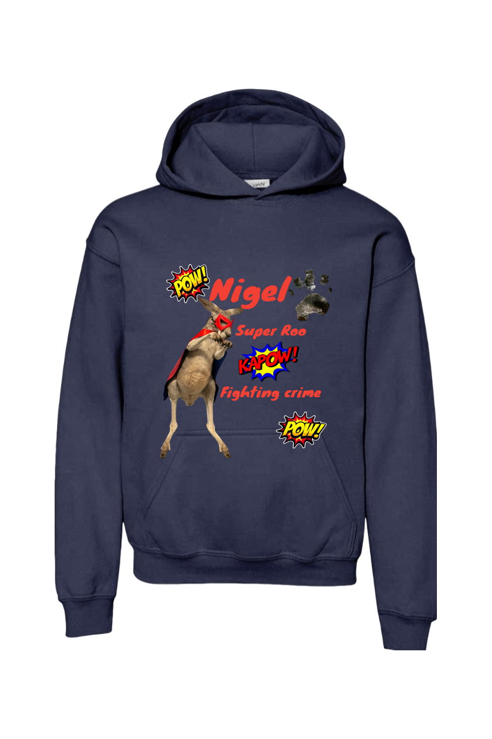Fighting Crime 1 Unisex Youth Hoodie