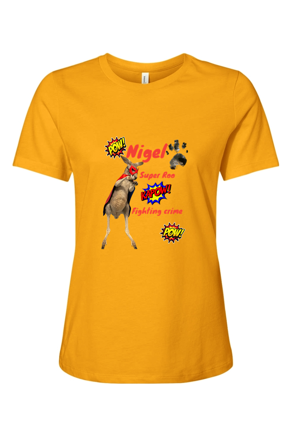 Fighting Crime Womens T-shirt