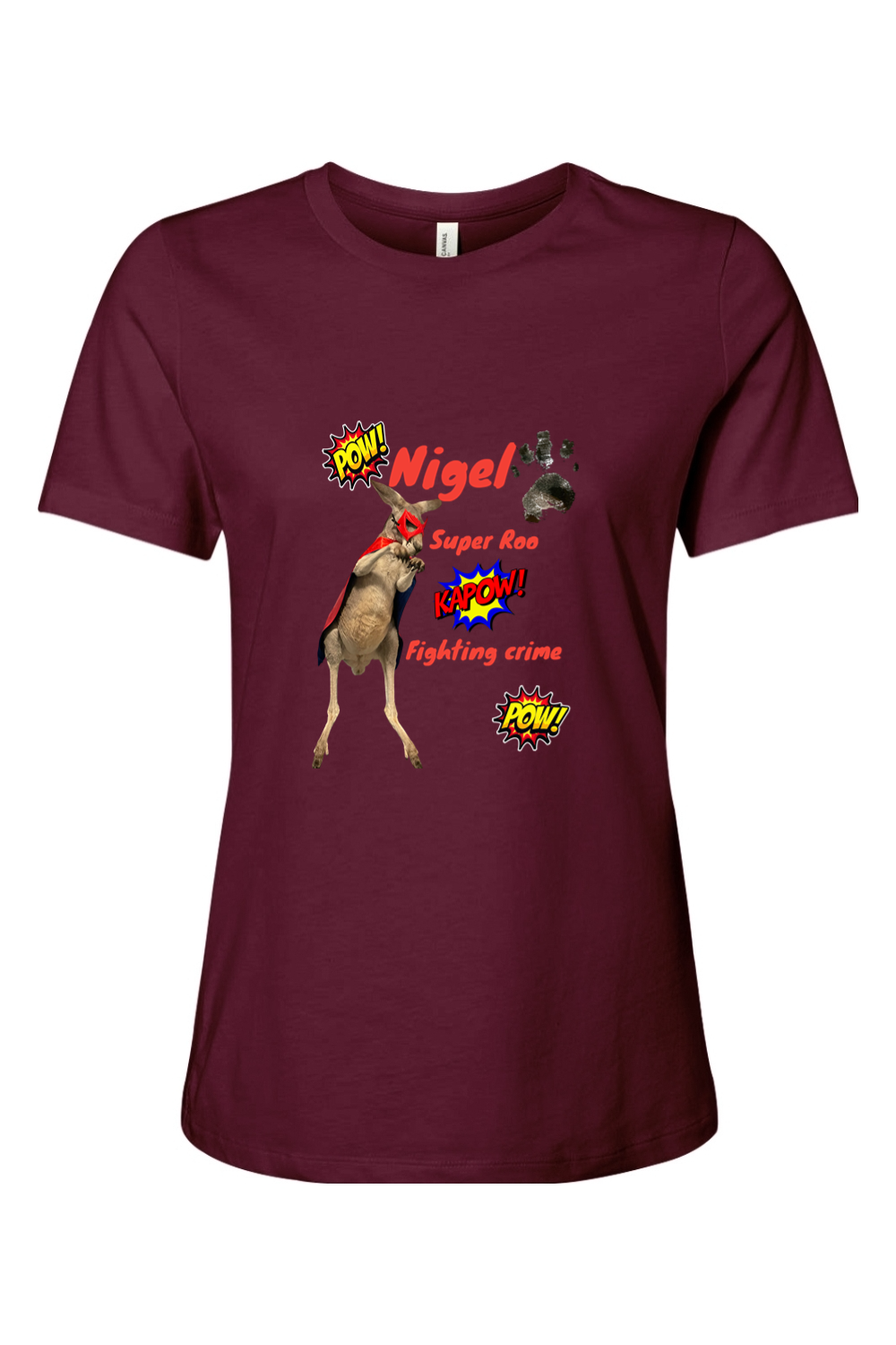 Fighting Crime Womens T-shirt