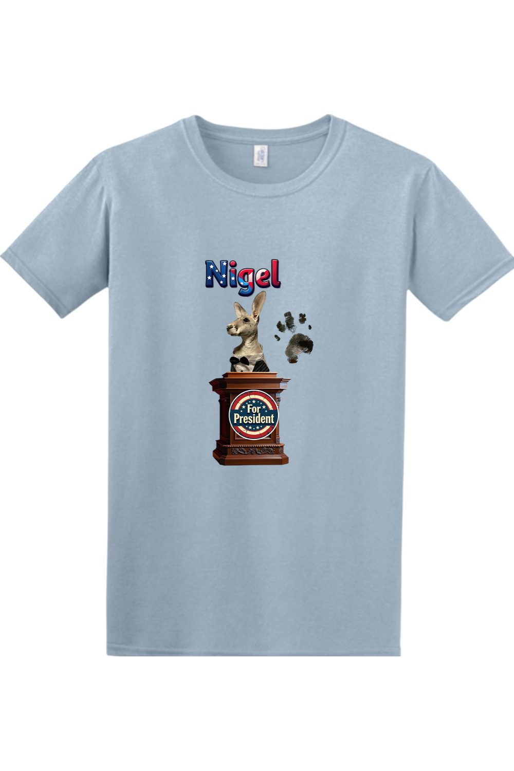 Nigel For President 1 Mens T-shirt