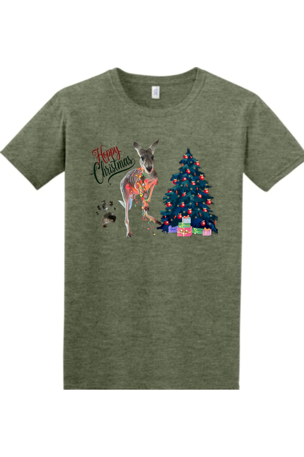Hoppy Christmas Mens T-shirt