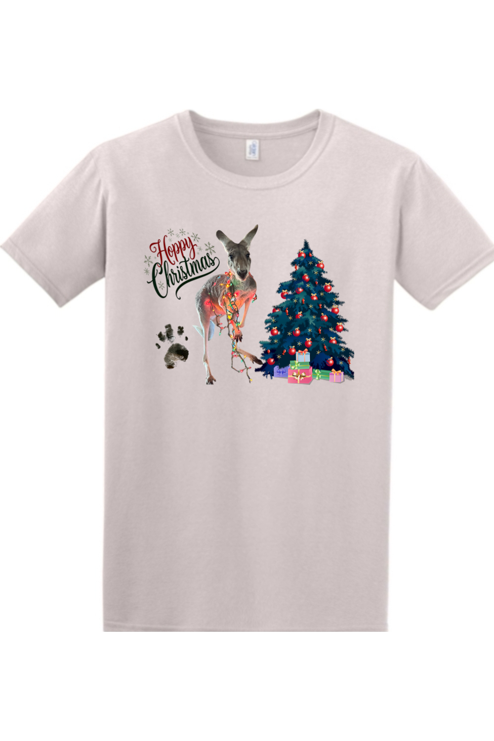 Hoppy Christmas Mens T-shirt
