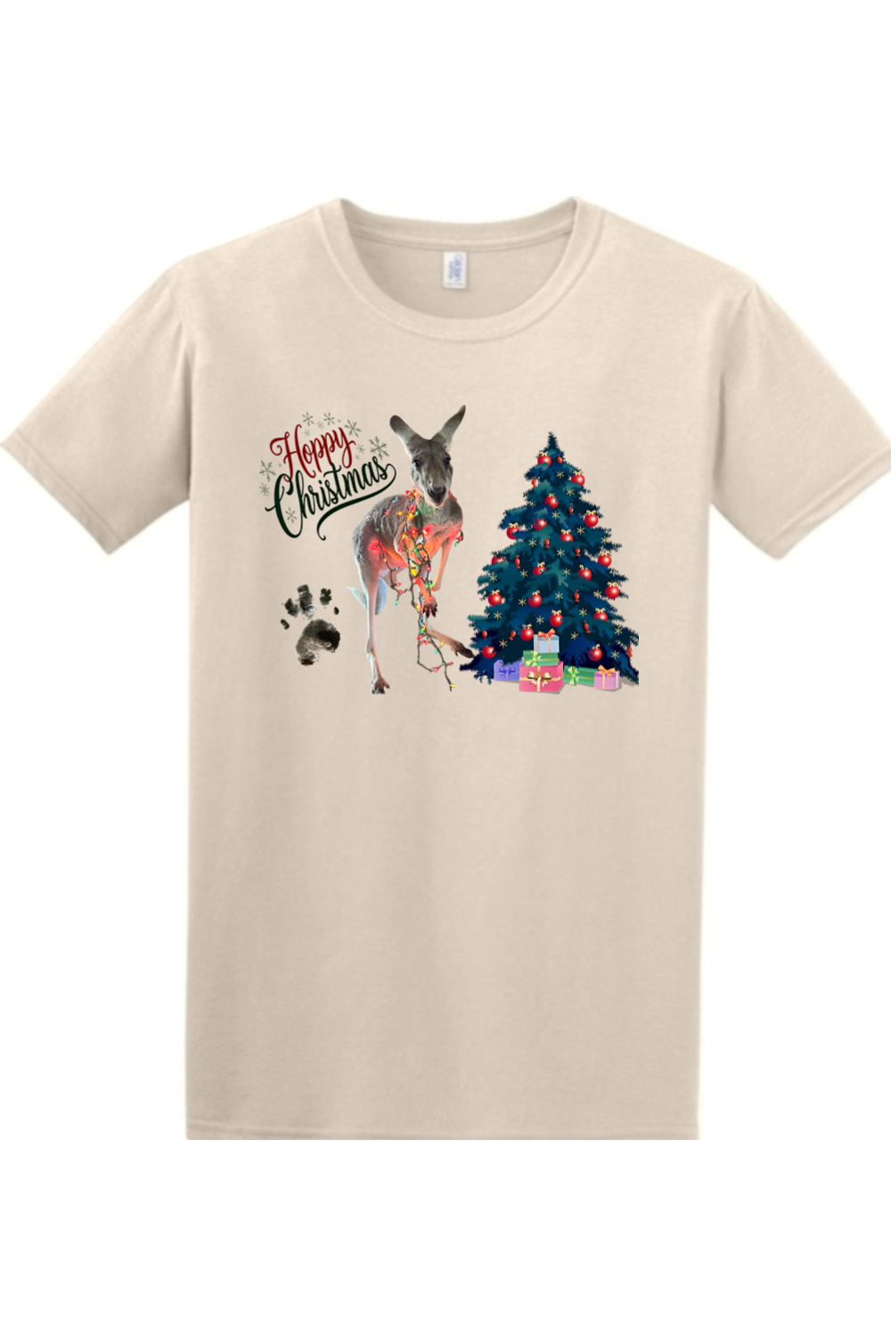 Hoppy Christmas Mens T-shirt