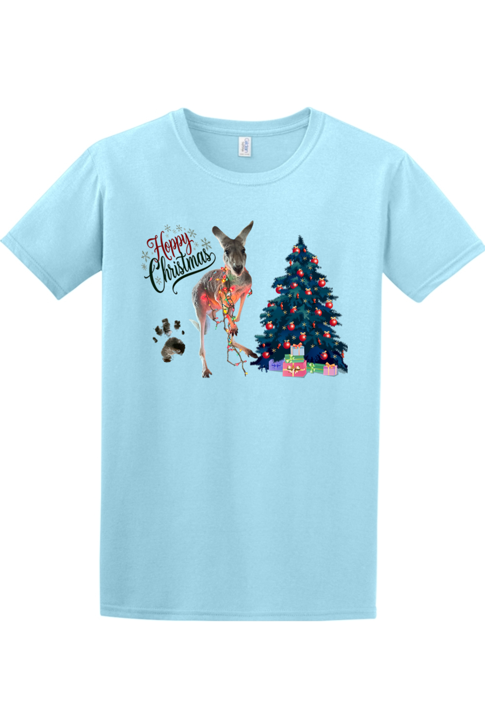 Hoppy Christmas Mens T-shirt