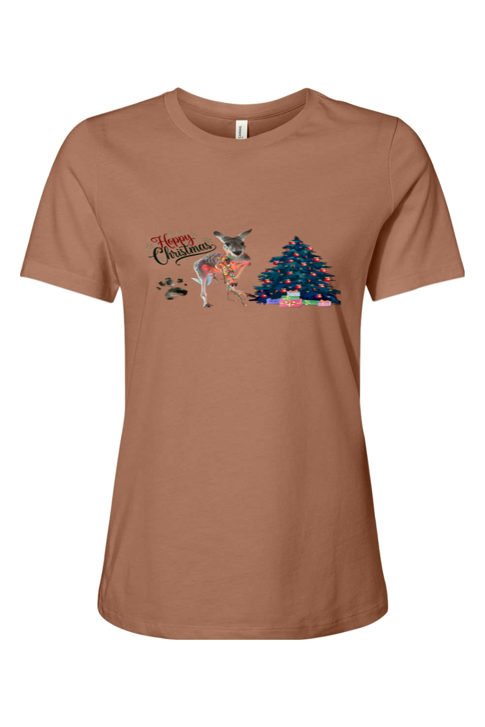 Hoppy Christmas Womans T-shirt