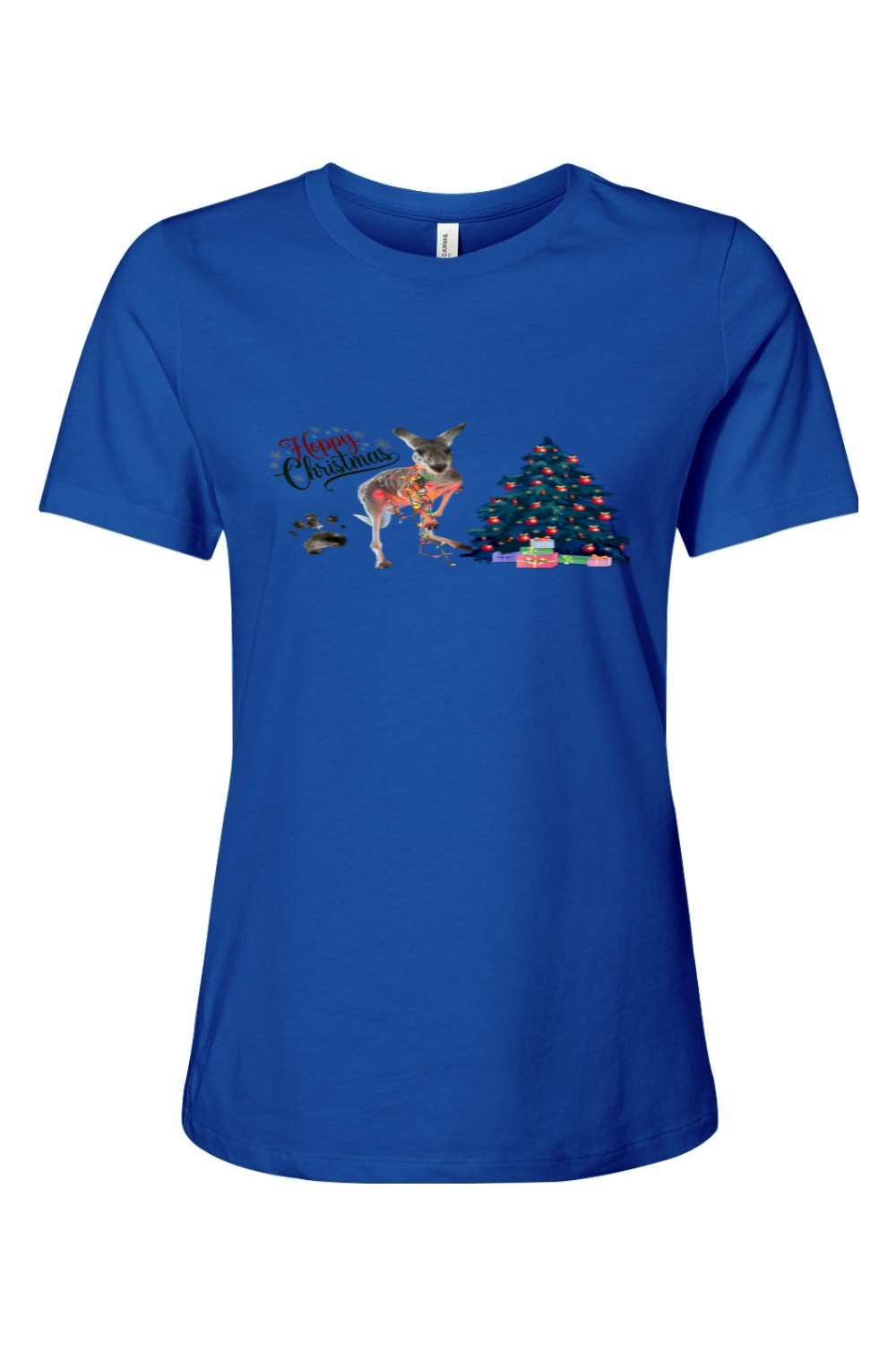 Hoppy Christmas Womans T-shirt
