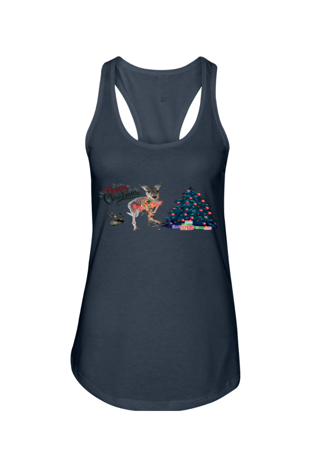 Hoppy Christmas Womens Tank Top
