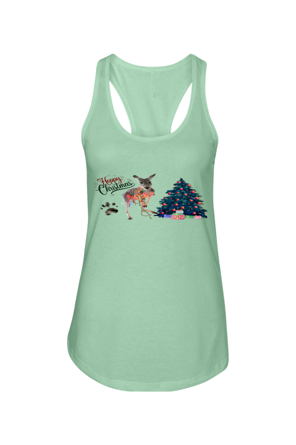 Hoppy Christmas Womens Tank Top