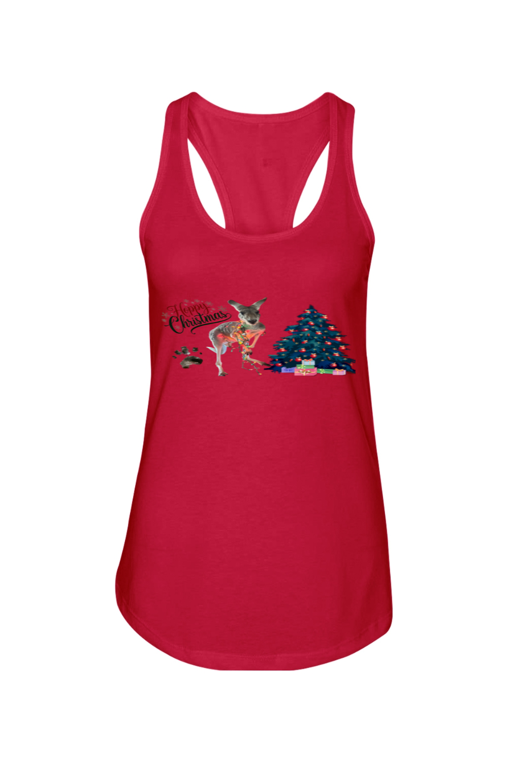 Hoppy Christmas Womens Tank Top