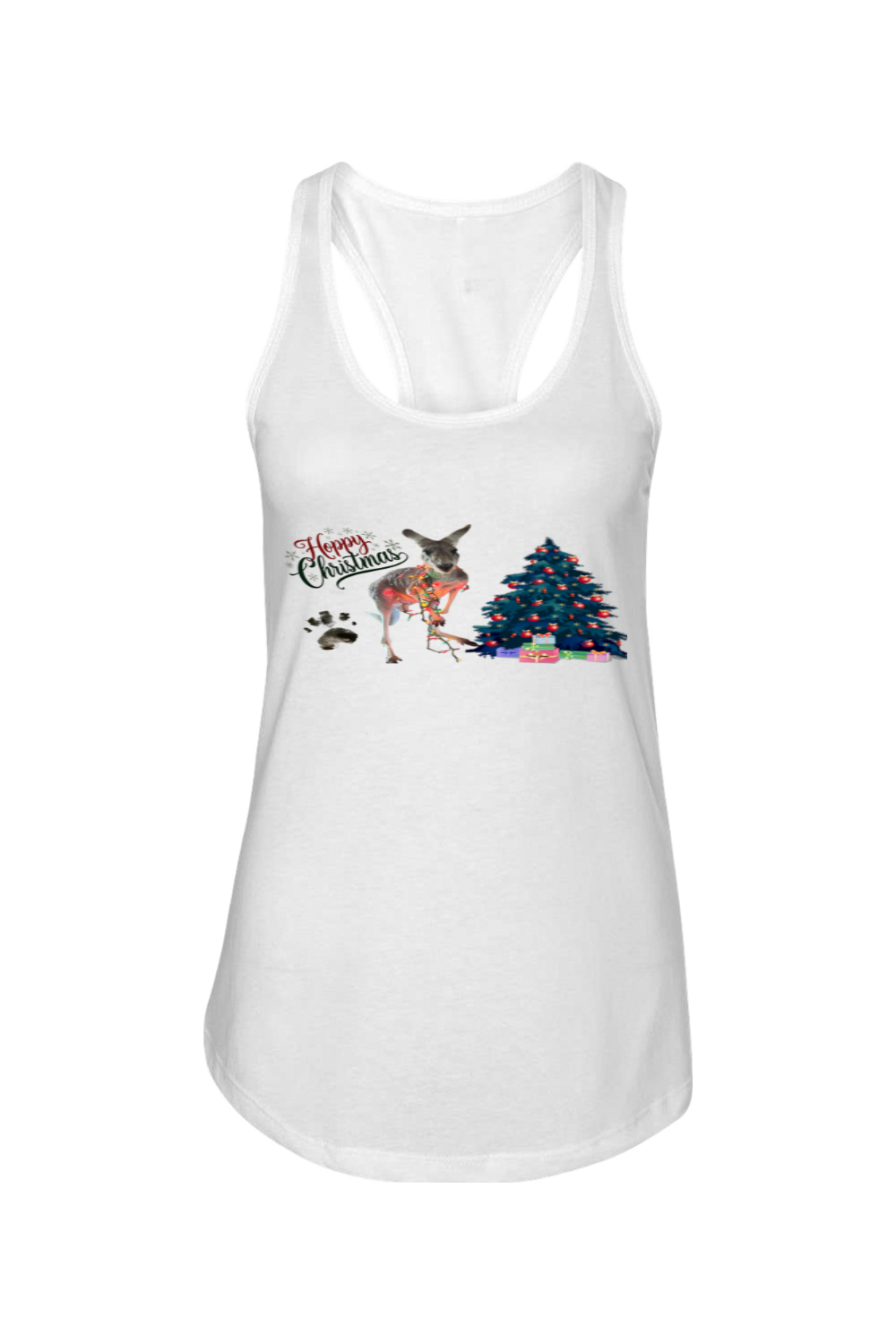 Hoppy Christmas Womens Tank Top