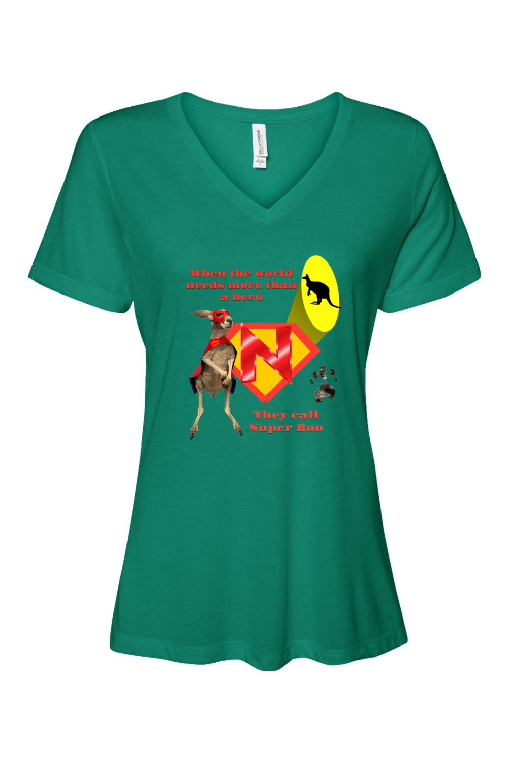 Super Roo Relaxed Fit Womens T-shirt
