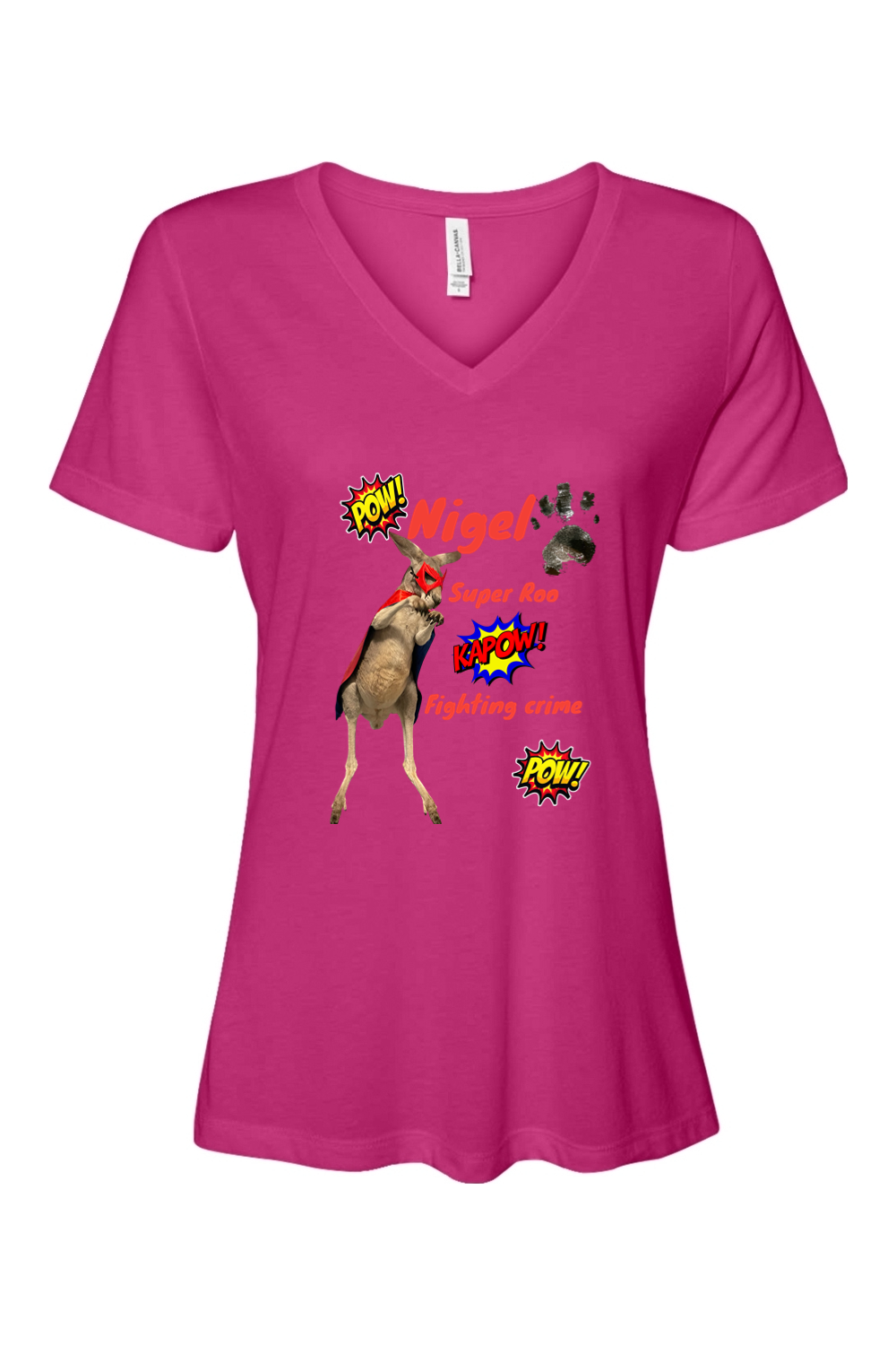 Fighting Crime Relaxed Fit Womens T-shirt