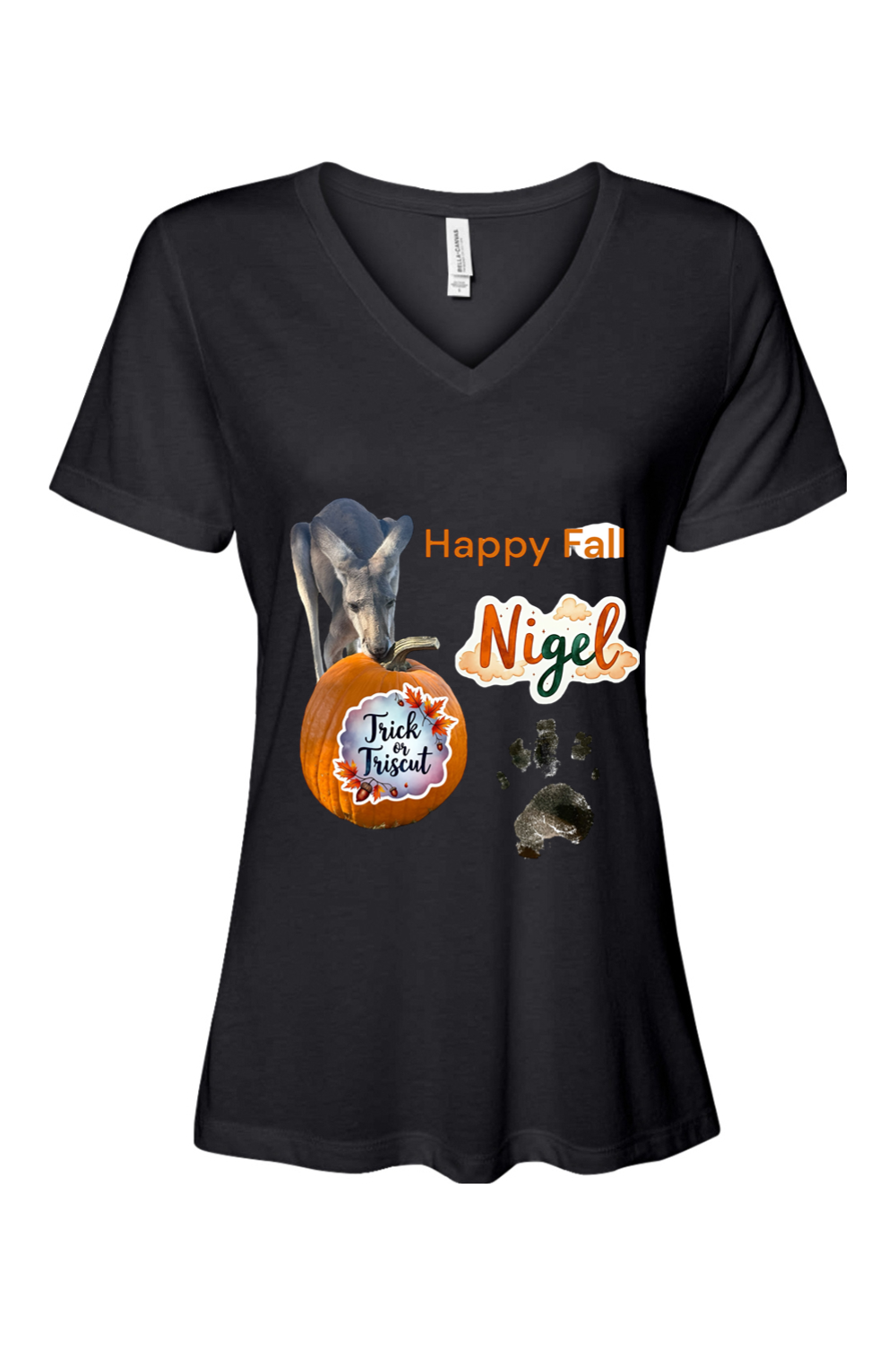 Happy Fall 2 Relaxed Fit Womens T-shirt