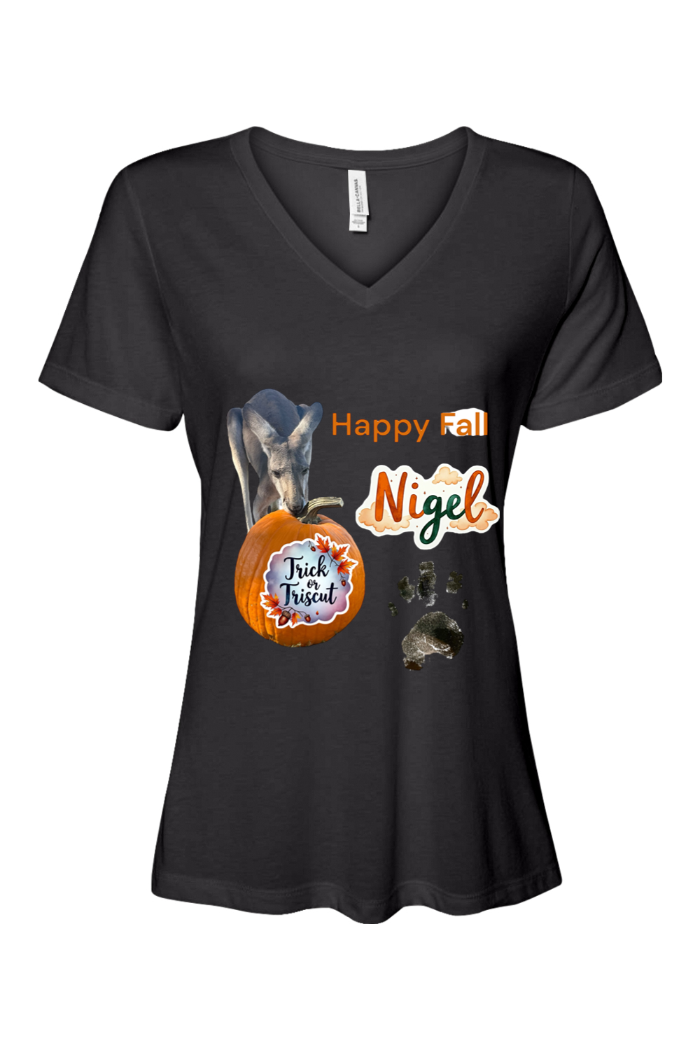 Happy Fall 2 Relaxed Fit Womens T-shirt
