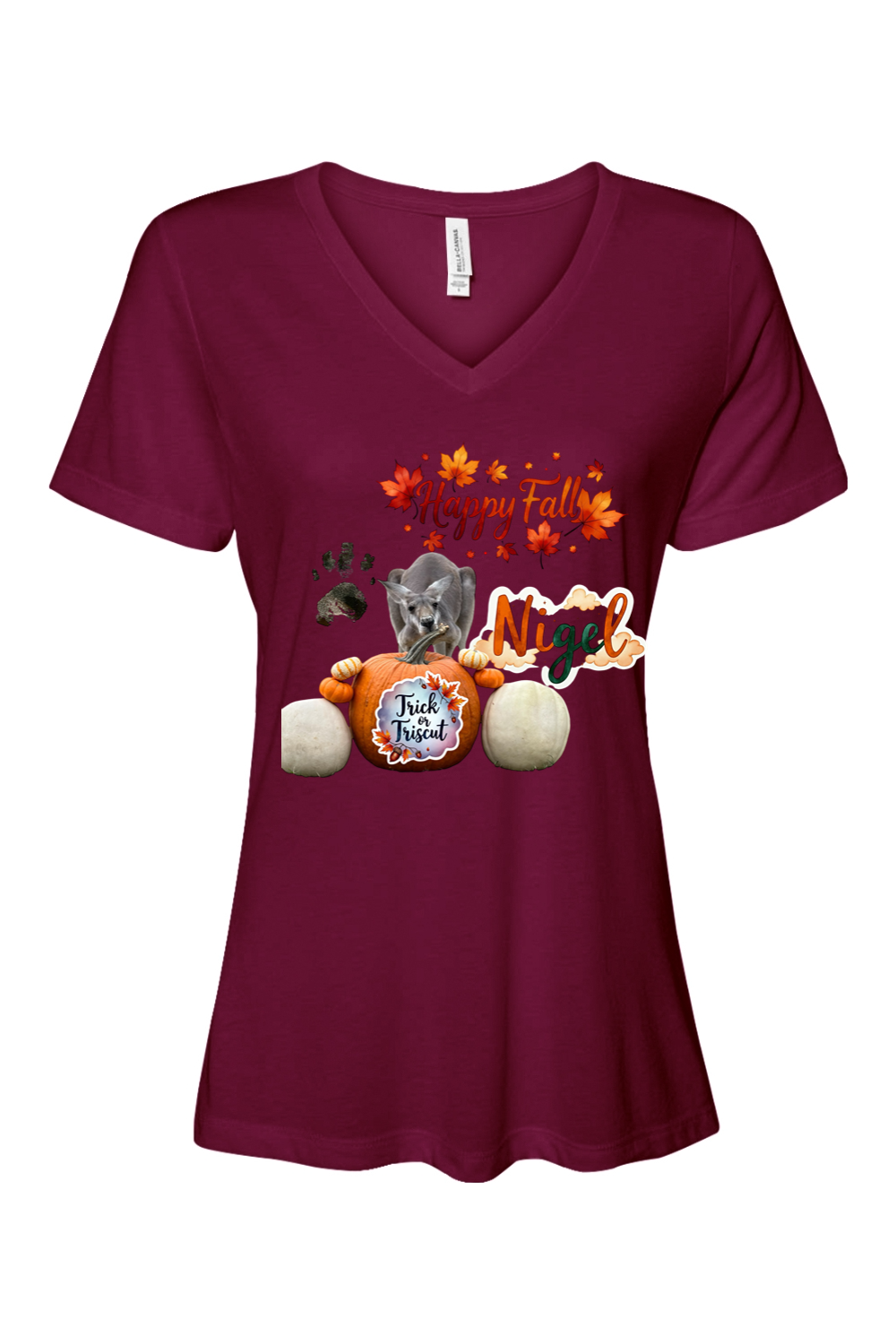 Happy Fall 1 Relaxed Fit Womens T-shirt