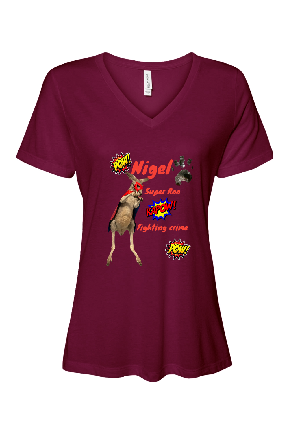 Fighting Crime Relaxed Fit Womens T-shirt