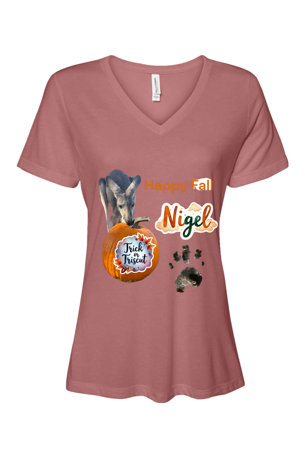 Happy Fall 2 Relaxed Fit Womens T-shirt