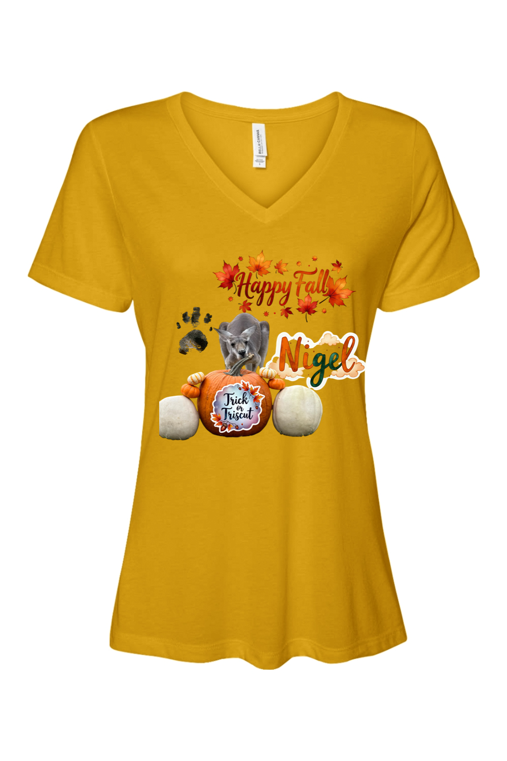 Happy Fall 1 Relaxed Fit Womens T-shirt