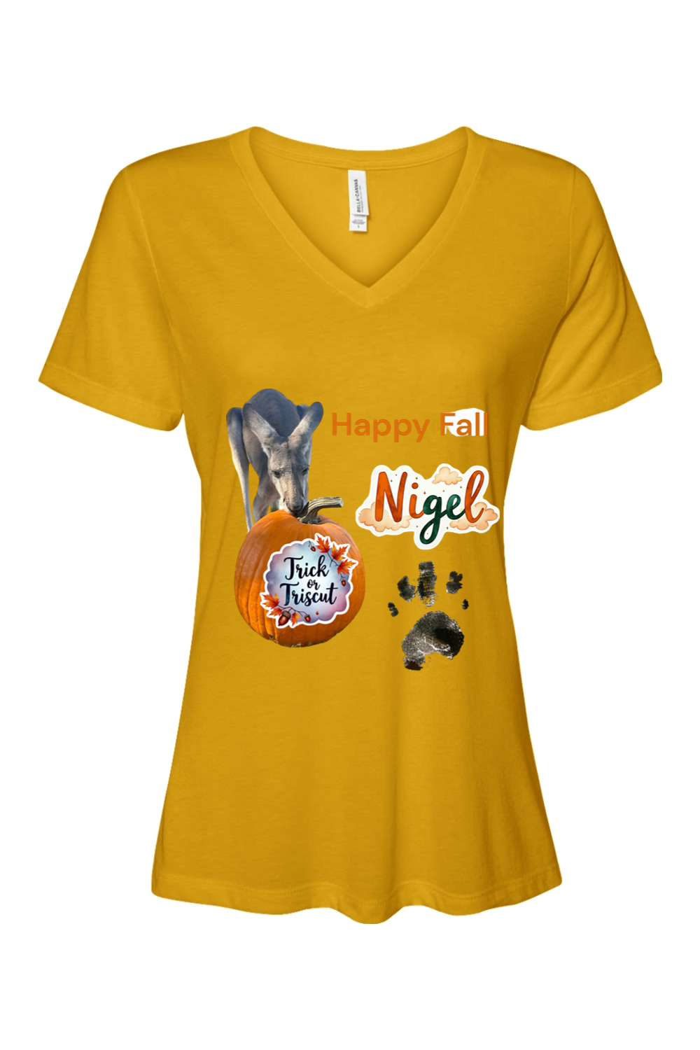 Happy Fall 2 Relaxed Fit Womens T-shirt
