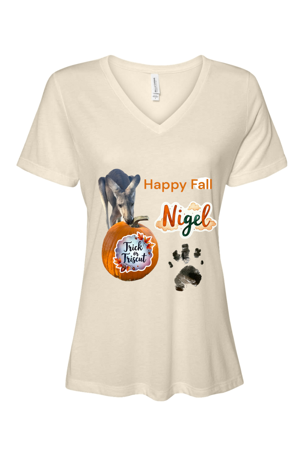 Happy Fall 2 Relaxed Fit Womens T-shirt