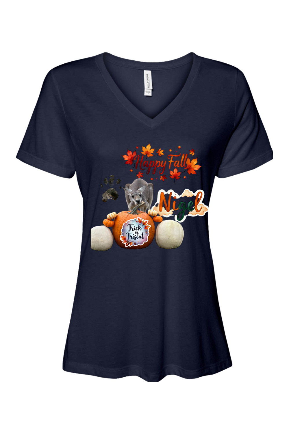 Happy Fall 1 Relaxed Fit Womens T-shirt