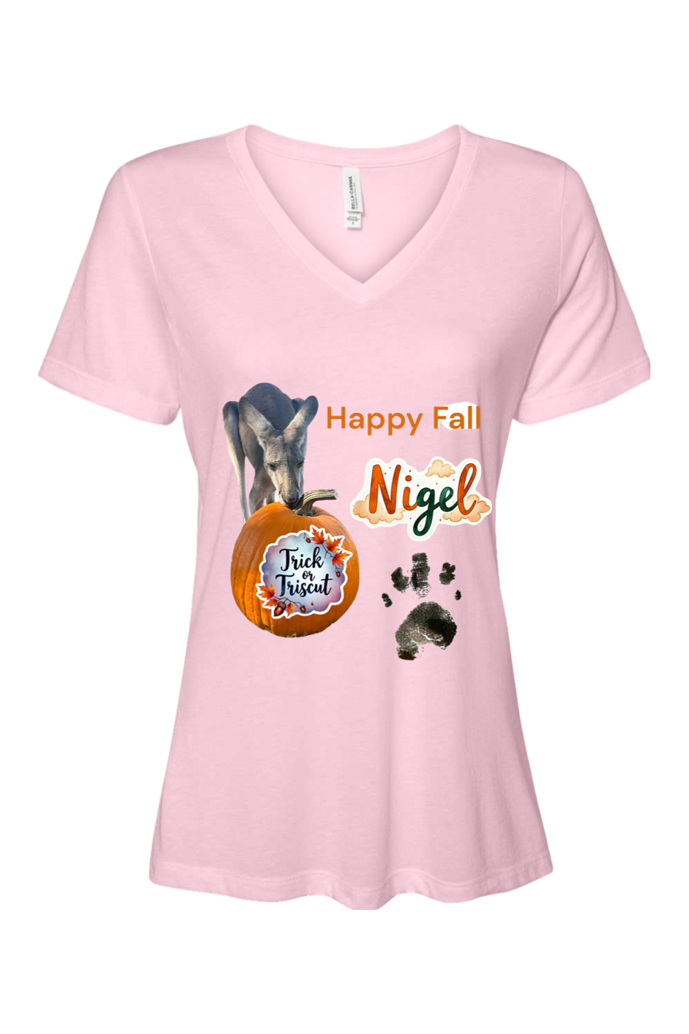Happy Fall 2 Relaxed Fit Womens T-shirt