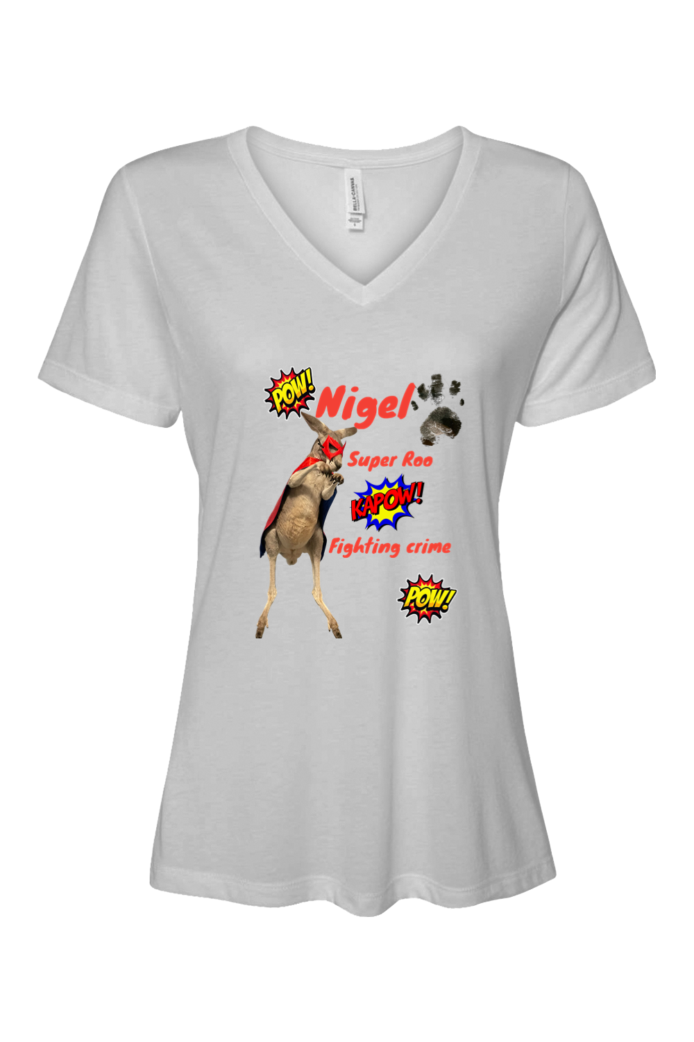 Fighting Crime Relaxed Fit Womens T-shirt