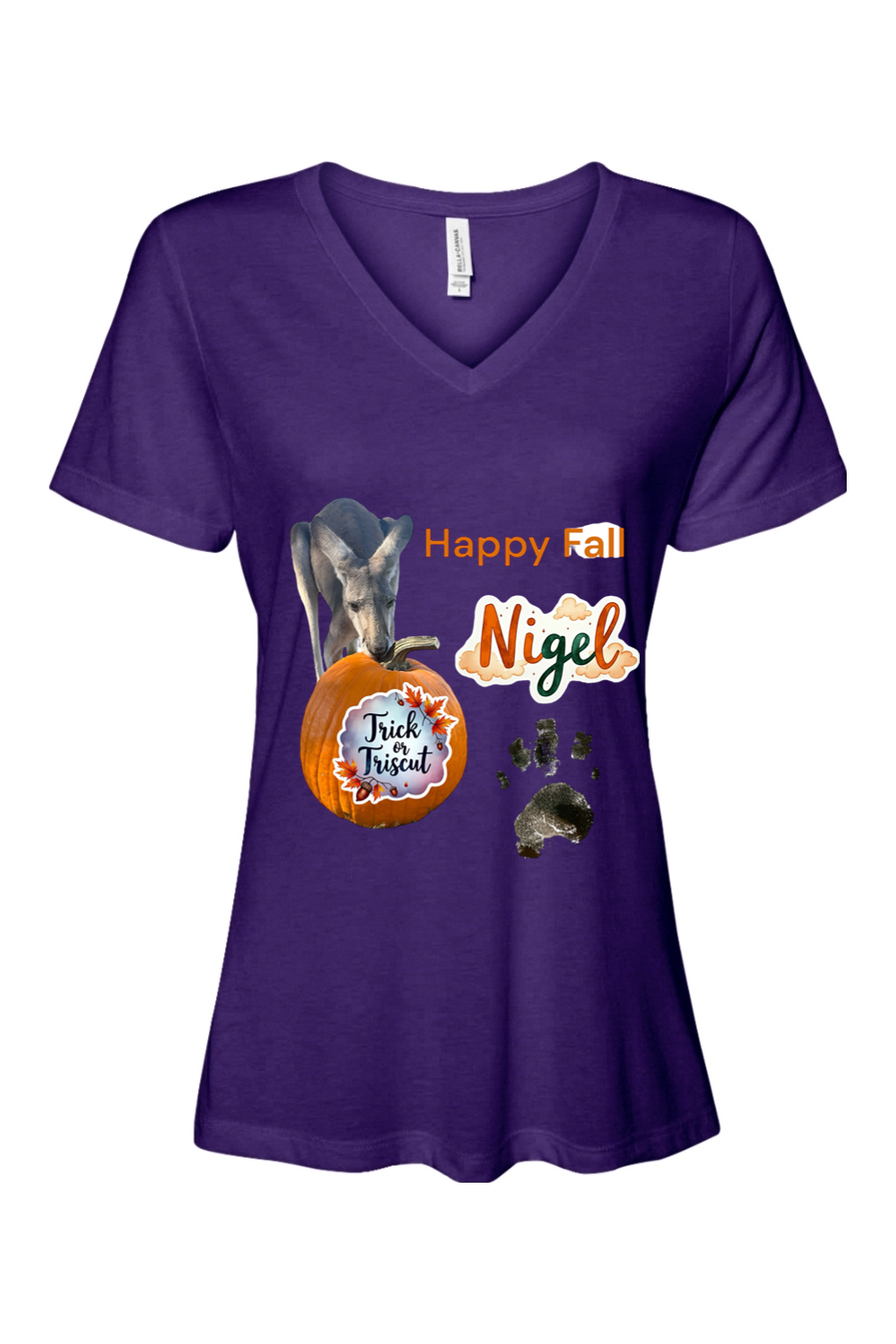 Happy Fall 2 Relaxed Fit Womens T-shirt