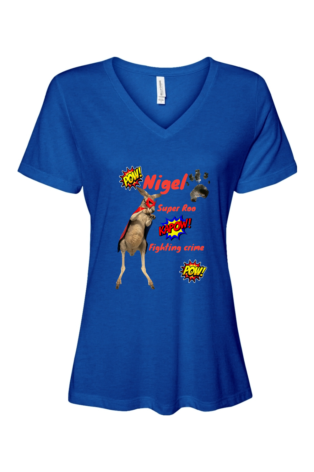 Fighting Crime Relaxed Fit Womens T-shirt