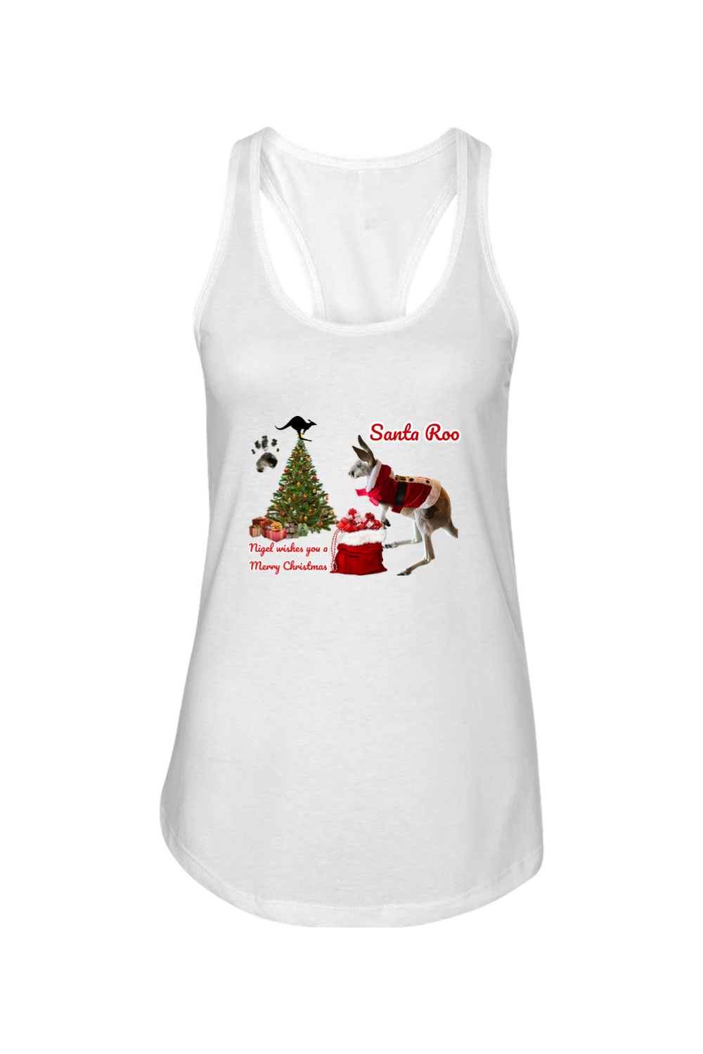 Santa Roo Womens Tank
