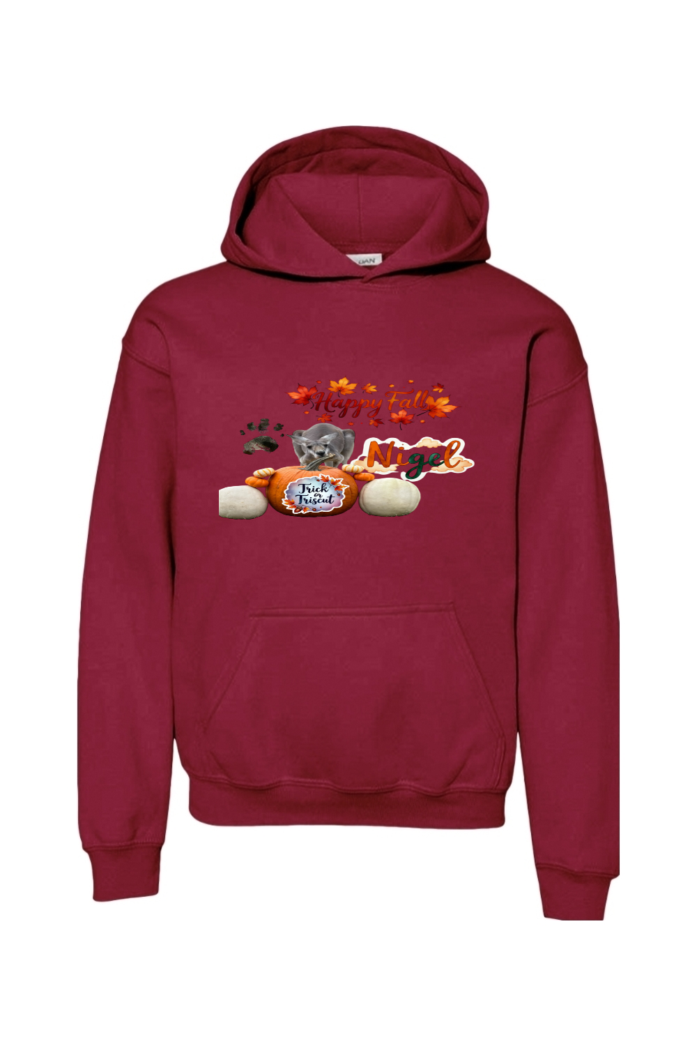 Happy Fall 1 Unisex Youth Hoodie