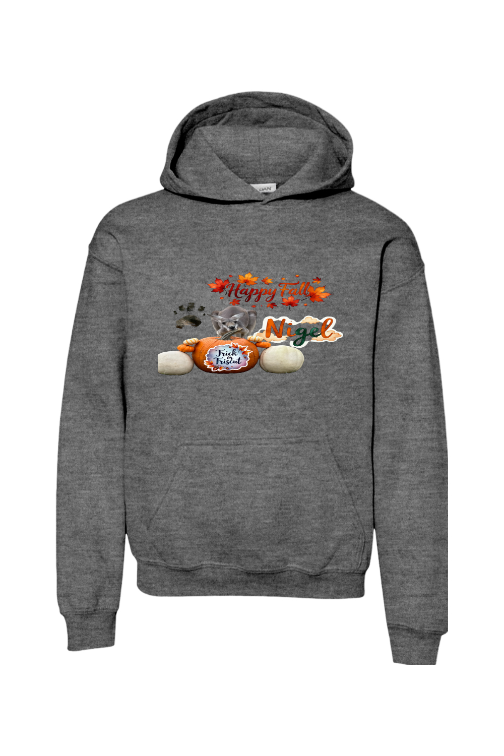 Happy Fall 1 Unisex Youth Hoodie