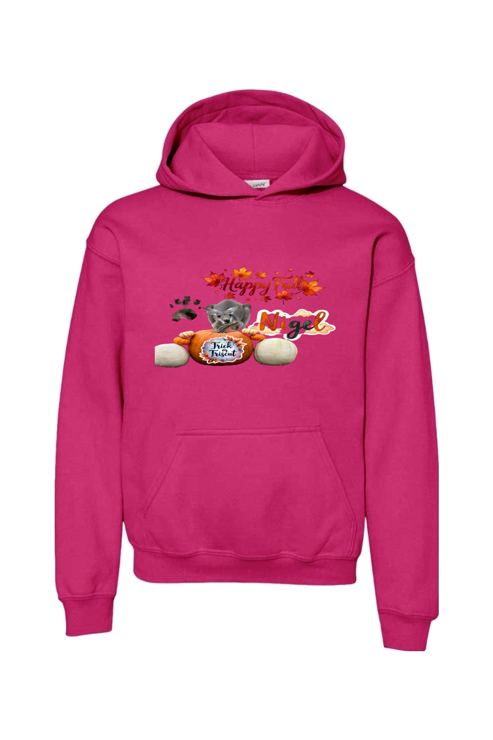 Happy Fall 1 Unisex Youth Hoodie