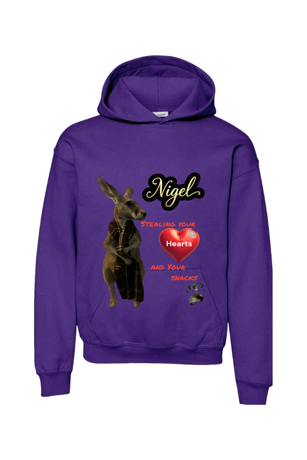 Stealing Hearts Unisex Youth Hoodie