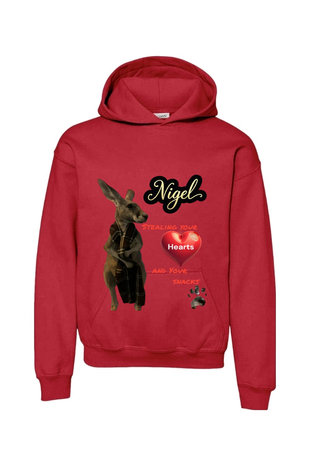 Stealing Hearts Unisex Youth Hoodie