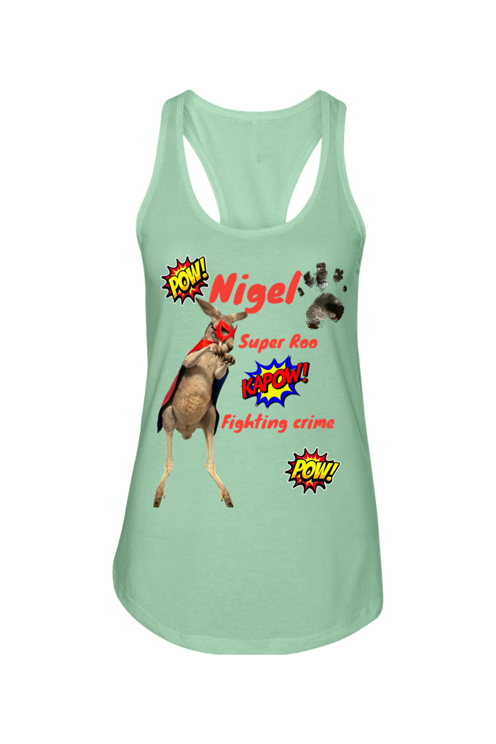 Fighting Crime Women's Tank