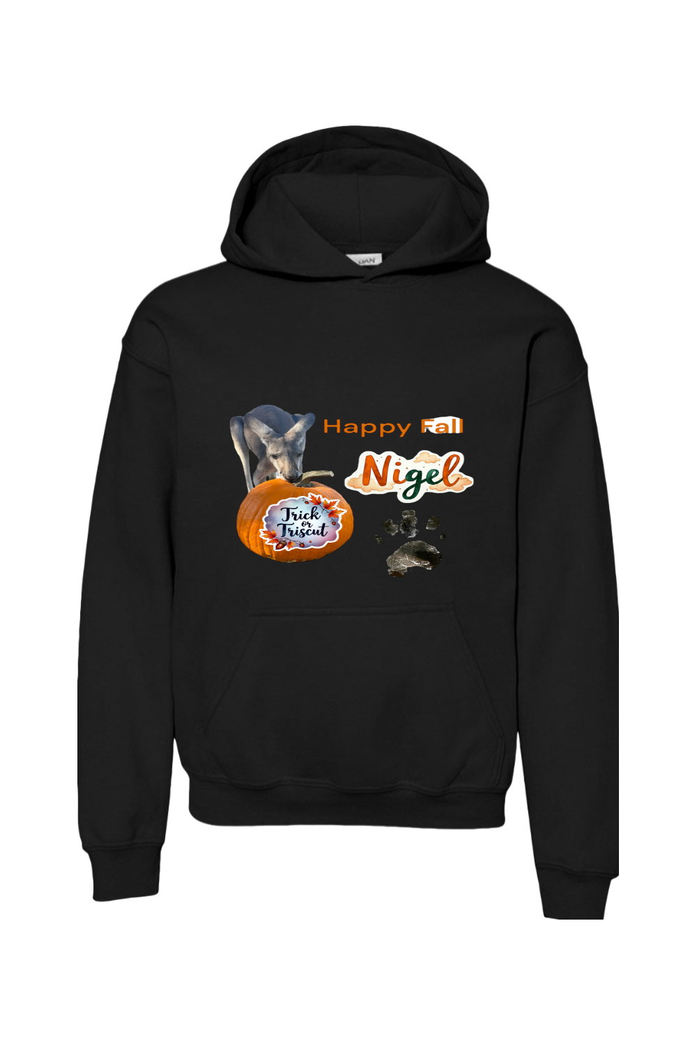 Happy Fall 2 Unisex Youth Hoodie