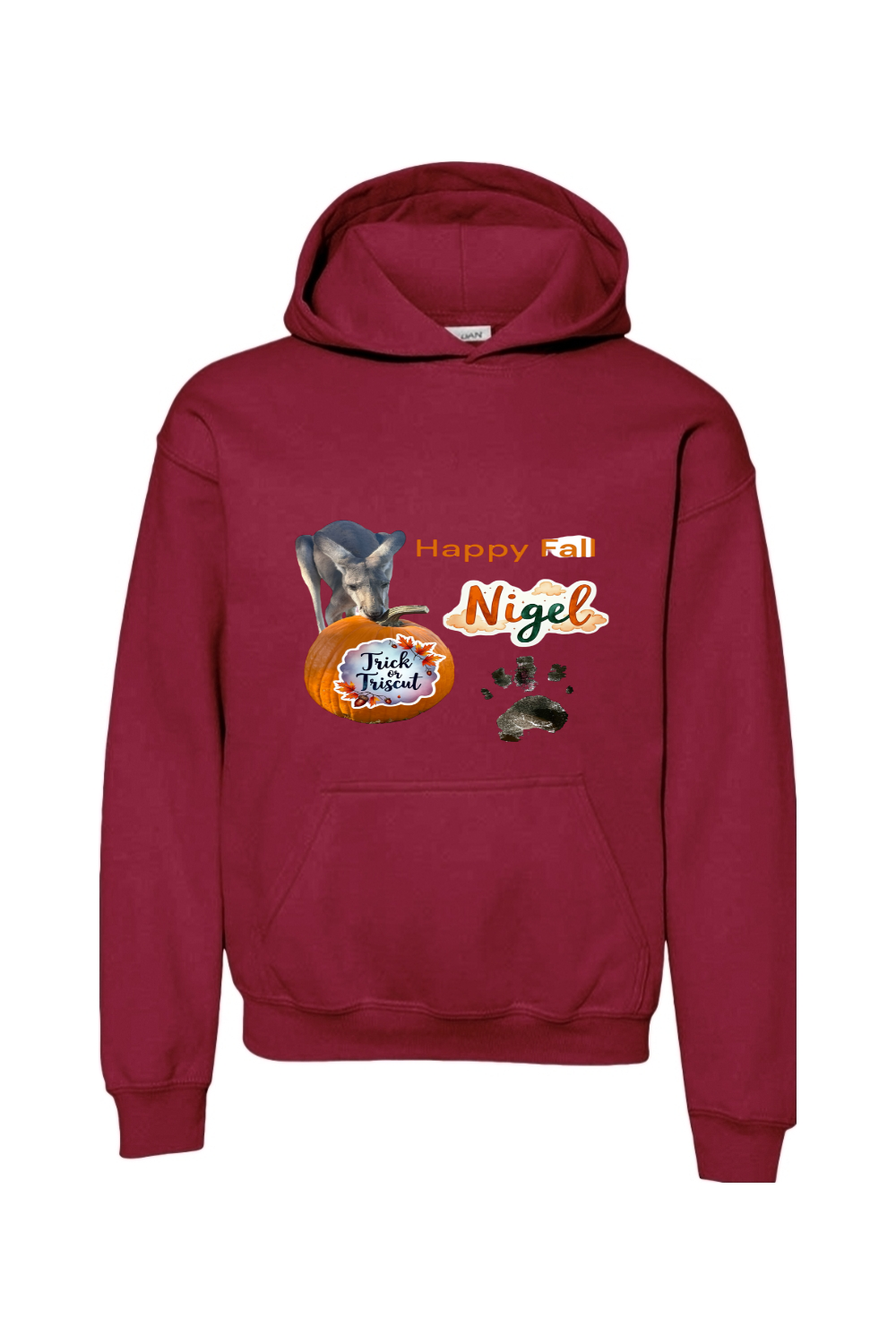 Happy Fall 2 Unisex Youth Hoodie