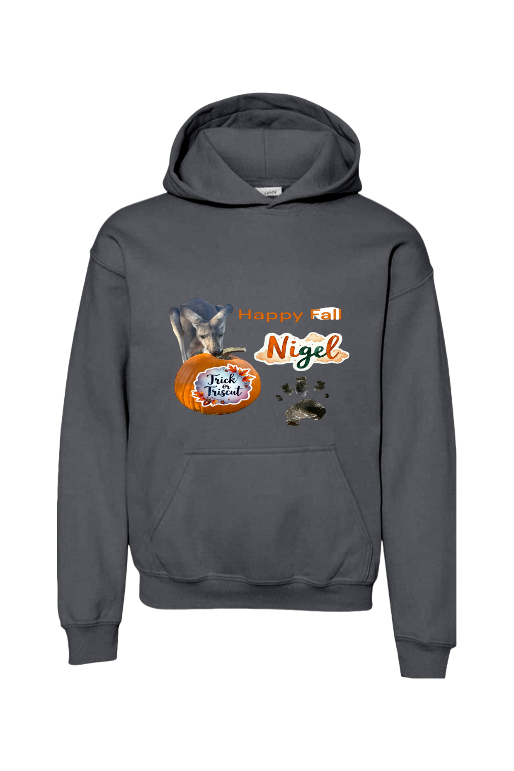 Happy Fall 2 Unisex Youth Hoodie
